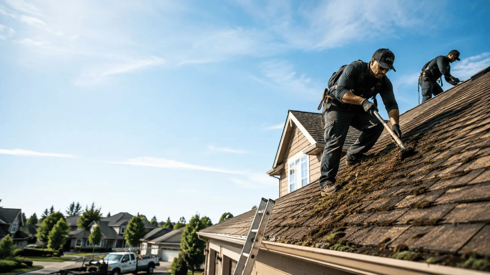 Roof Moss Removal in Lovelady, TX near me